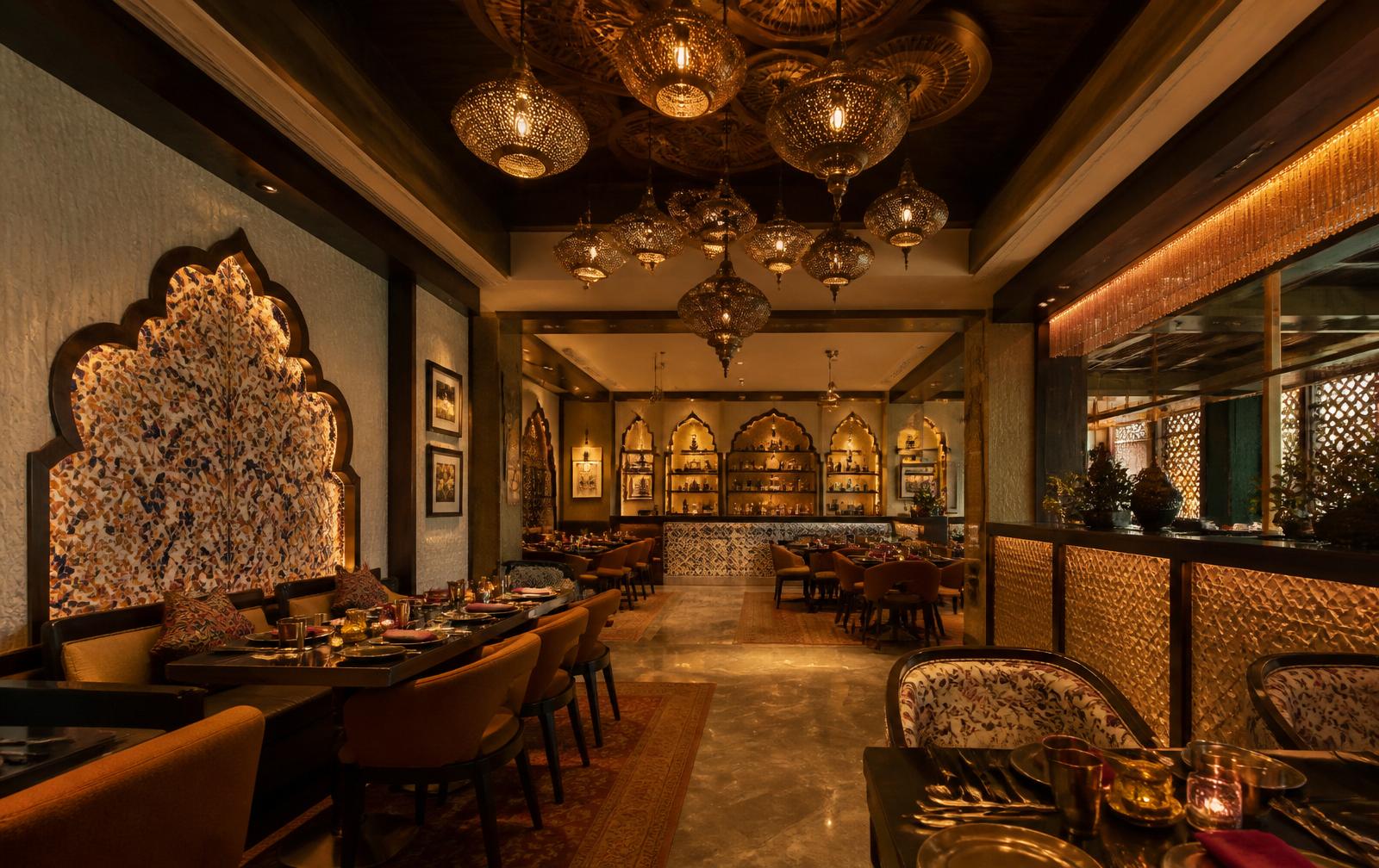MAA Indian Restaurant — our sister restaurant interior
